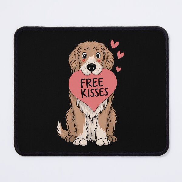 Item preview, Cute Nova Scotia Duck Tolling Retriever Toller Dog Valentines Day Heart Free Kisses designed and sold by FurryHavenPH.