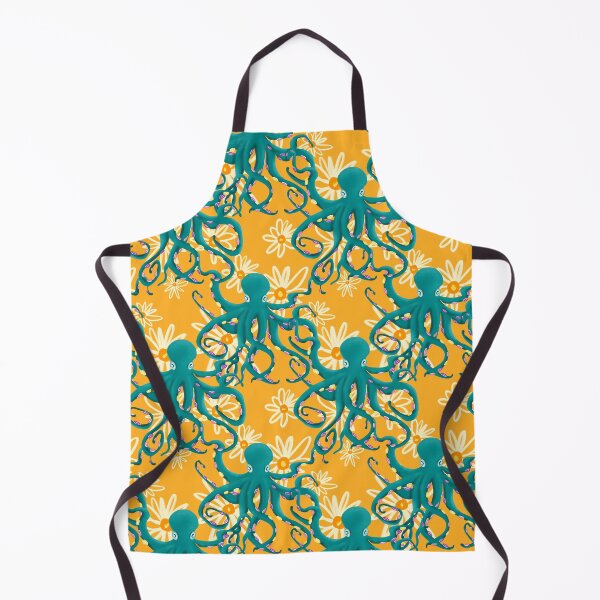 Item preview, Colorful Octopus Illustration on Flowers – Vibrant and Stunning Art Design designed and sold by Pandositive.