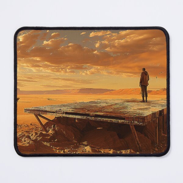 Item preview, Futuristic Observation Deck Offering Expansive Views of Meticulously Recreated African Savanna Environment with Roaming Lions designed and sold by CheerForGoods.