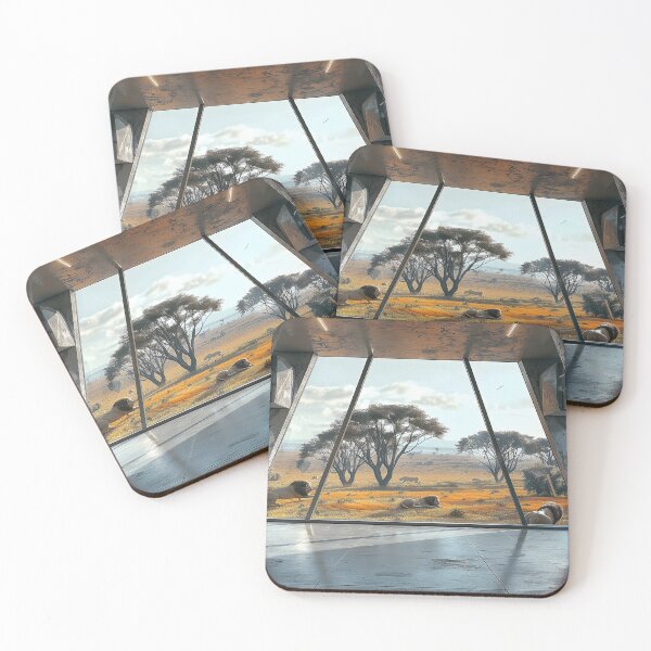Item preview, A Solitary Figure Gazes Across the Vast Expanse of a Desert Landscape designed and sold by CheerForGoods.