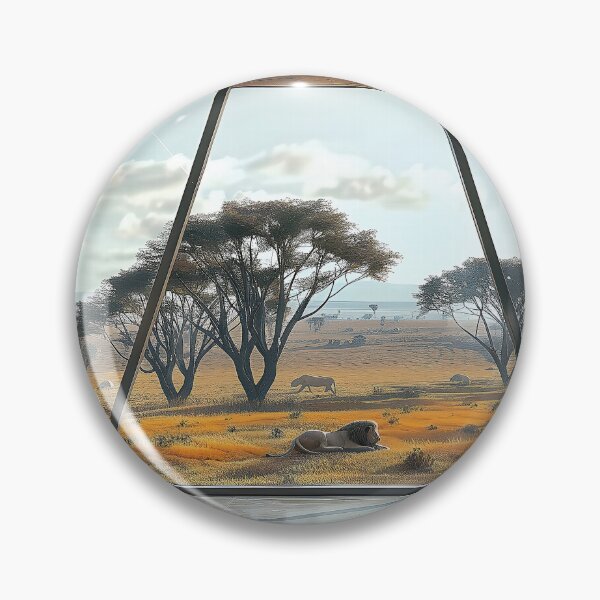 Item preview, A Solitary Figure Gazes Across the Vast Expanse of a Desert Landscape designed and sold by CheerForGoods.