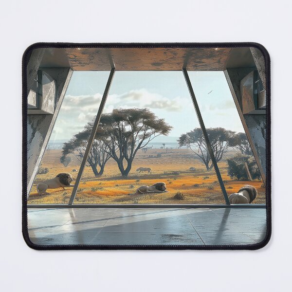 Item preview, A Solitary Figure Gazes Across the Vast Expanse of a Desert Landscape designed and sold by CheerForGoods.
