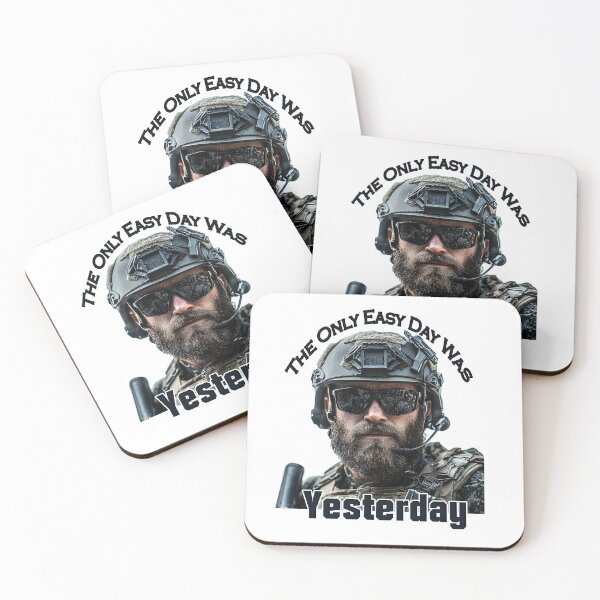 Item preview, Seal Team - The Only Easy Day designed and sold by MarkColeImaging.