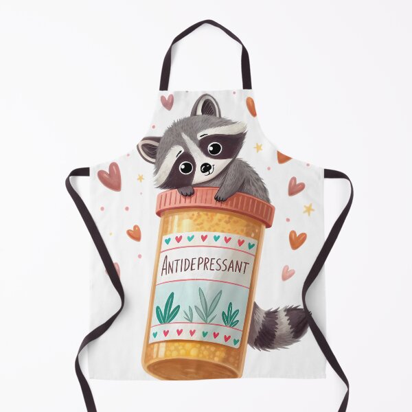 Item preview, raccoon antidepressant love designed and sold by upflame.