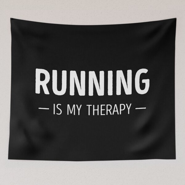 Item preview, Running Is My Therapy Funny Running Lover designed and sold by RareBunny.
