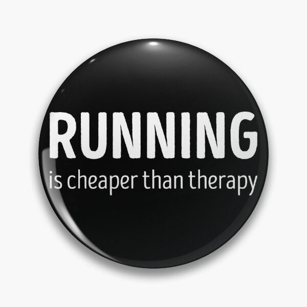 Item preview, Running Is Cheaper Than Therapy Funny Running Lover designed and sold by RareBunny.