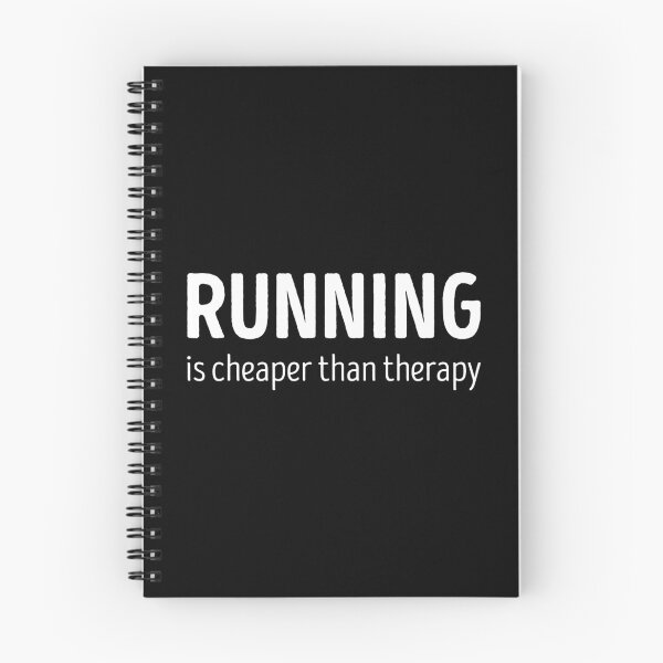 Item preview, Running Is Cheaper Than Therapy Funny Running Lover designed and sold by RareBunny.
