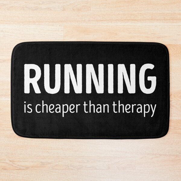Item preview, Running Is Cheaper Than Therapy Funny Running Lover designed and sold by RareBunny.