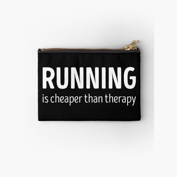 Item preview, Running Is Cheaper Than Therapy Funny Running Lover designed and sold by RareBunny.