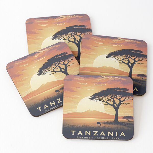Item preview, A Beautiful Sunset In Tanzania designed and sold by iamdesigns14.