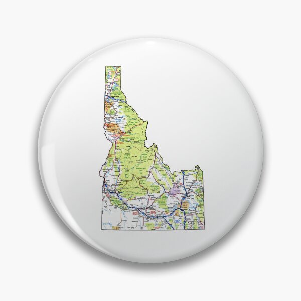 Item preview, Idaho Roadmap designed and sold by Havocgirl.