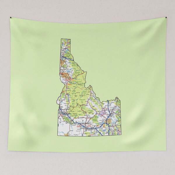 Item preview, Idaho Roadmap designed and sold by Havocgirl.
