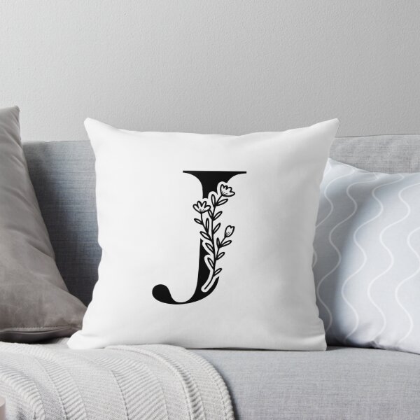 Item preview, Minimalist Floral Initial Illustration | Letter J Initial Monogram designed and sold by Crafted Lovies.