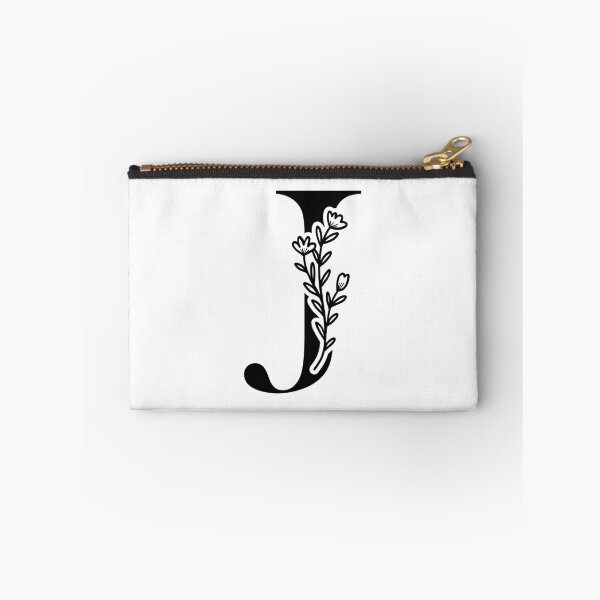 Item preview, Minimalist Floral Initial Illustration | Letter J Initial Monogram designed and sold by Crafted Lovies.