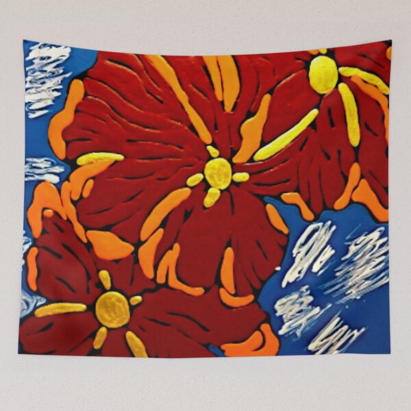Artikelvorschau, Poppies in the sky entworfen und verkauft von Gluecknika.