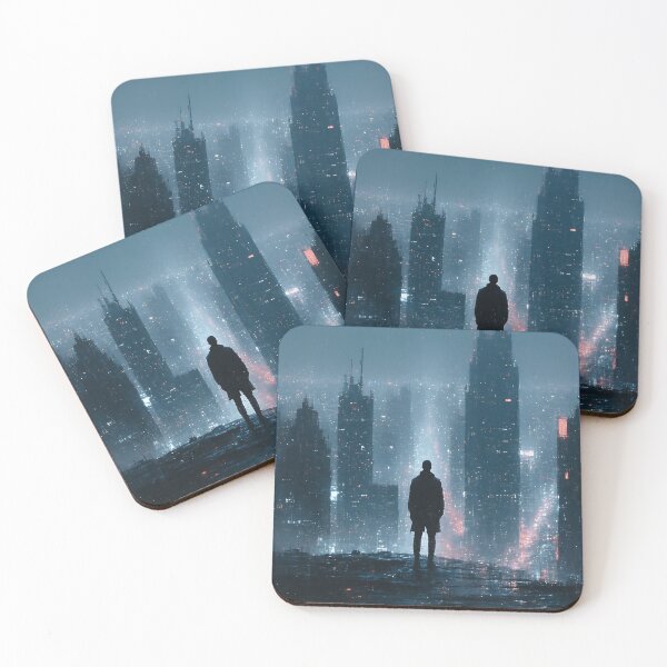 Item preview, Starlit Skyline Shadows designed and sold by PanoramaPrints.