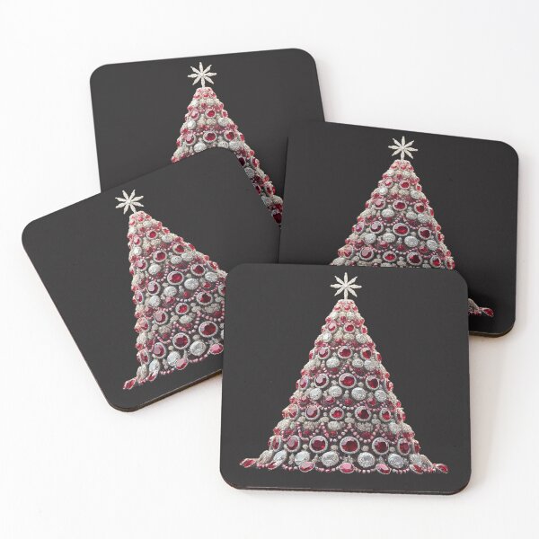 Item preview, Christmas tree with sparkles designed and sold by Wild Whiskers Studio.