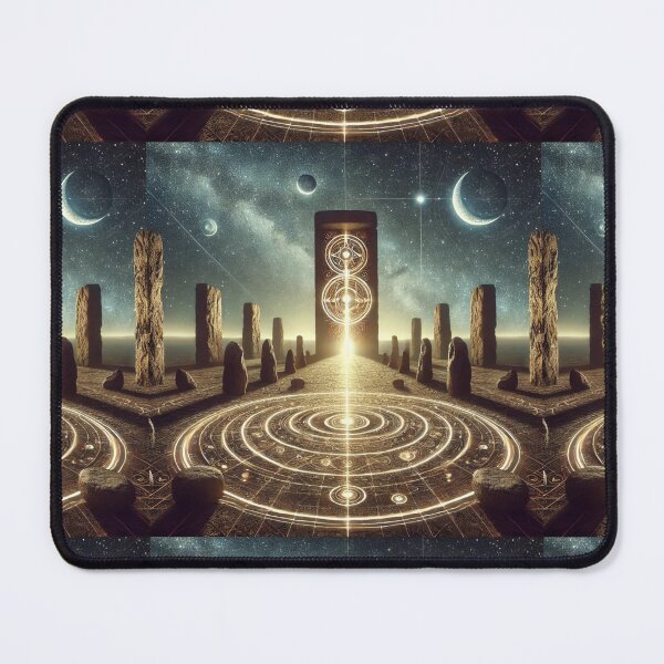 Item preview, Gateway to the Celestial Codex: Illuminated Realms of Infinite Knowledge designed and sold by Meta2Physical.