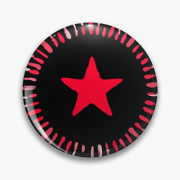 Item preview, Red Star Sticker for Bullet Journaling – Bold and Vibrant designed and sold by QuteStuffHere.
