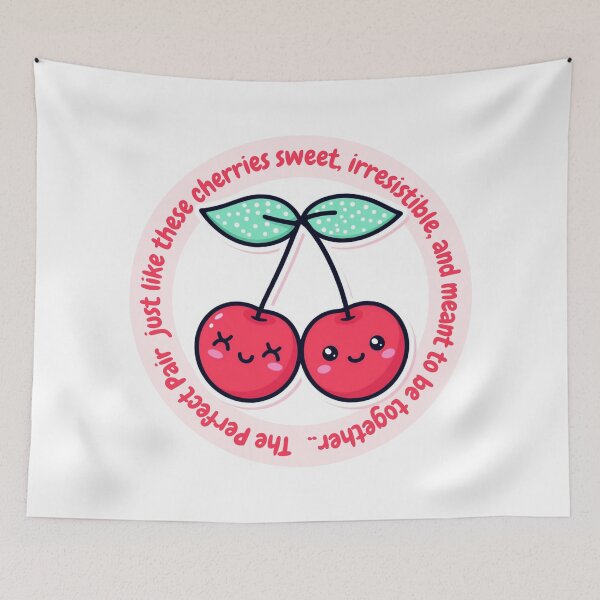 Item preview, The Perfect Pair Cherries designed and sold by CreatedbyKandJ.