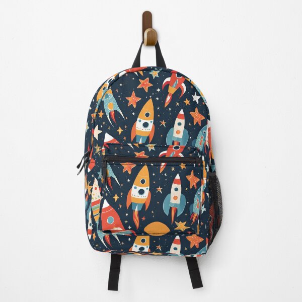 Item preview, Rockets Print – Fun, Retro Rocket Art for Space Lovers and Adventurers designed and sold by stxaris.