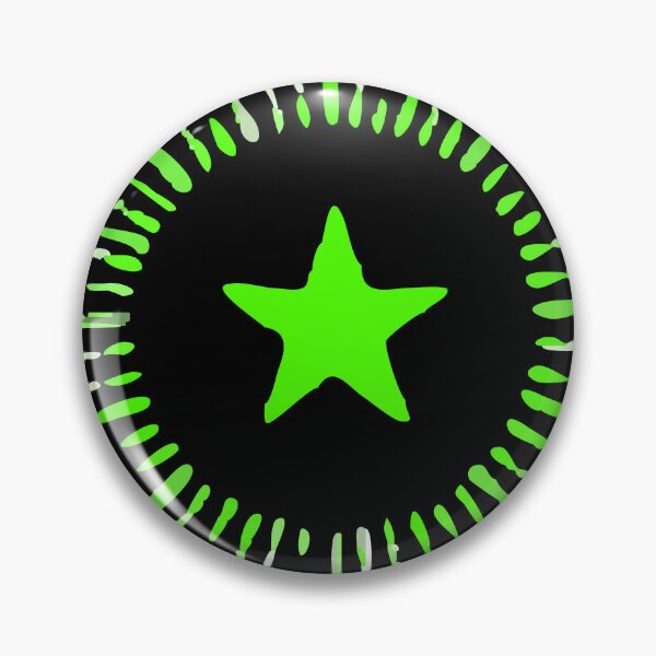 Item preview, Green Star Sticker for Bullet Journaling – Bright and Whimsical designed and sold by QuteStuffHere.
