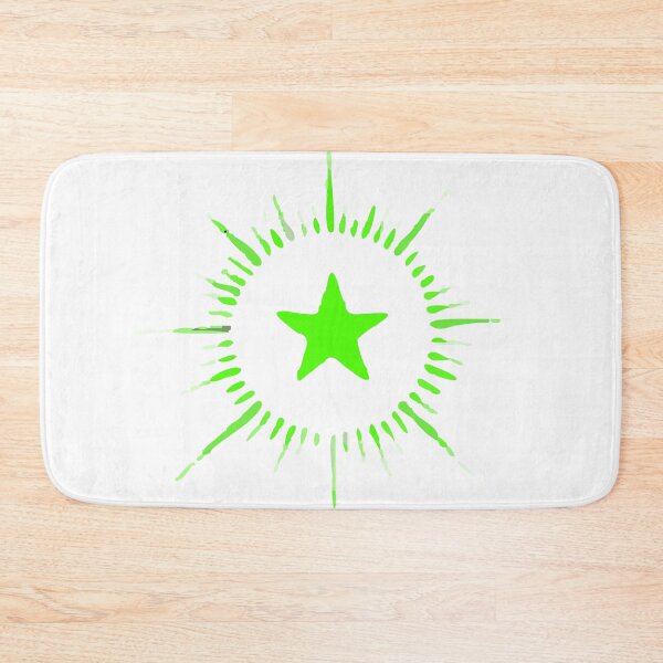 Item preview, Green Star Sticker for Bullet Journaling – Bright and Whimsical designed and sold by QuteStuffHere.