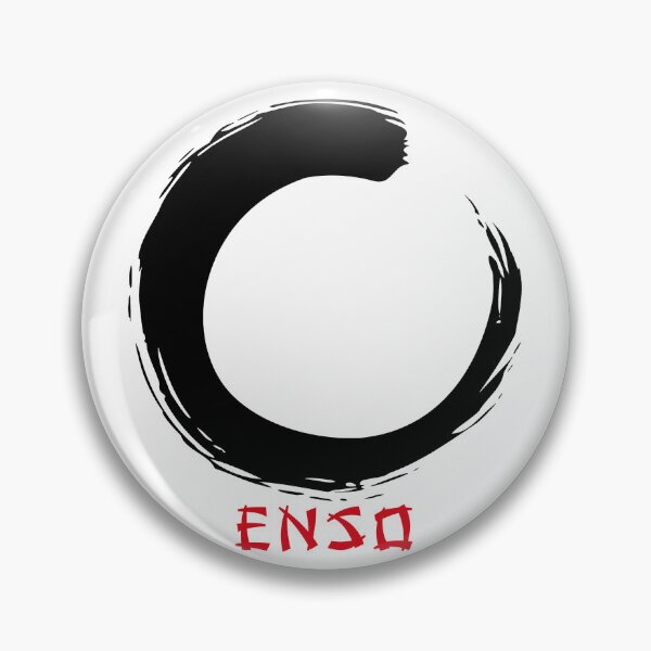 Item preview, Enso designed and sold by Angry Swan Designs.