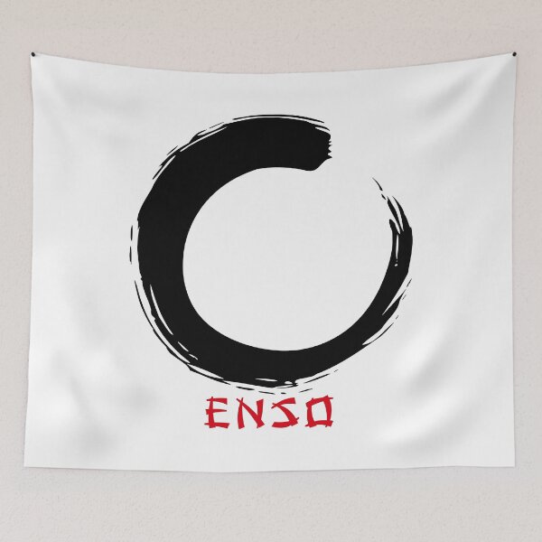 Item preview, Enso designed and sold by Angry Swan Designs.