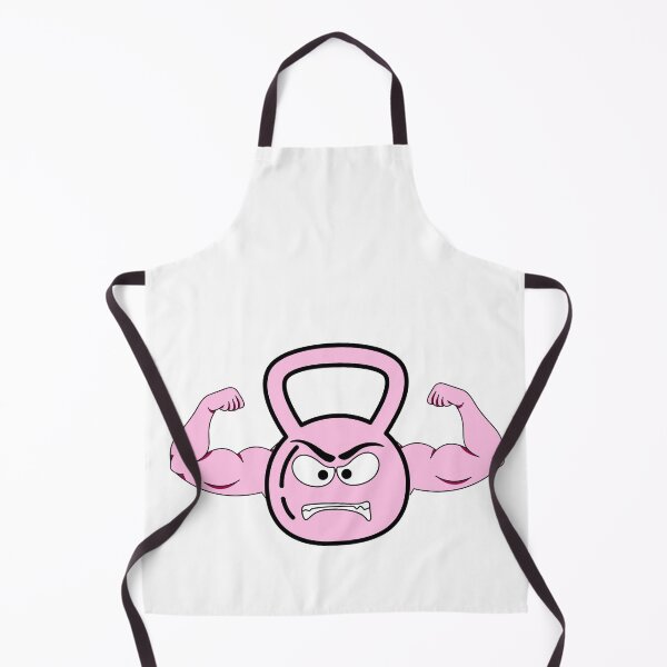 Item preview, Muscled Kettlebell Gym Bro | pink designed and sold by Shamrocx.