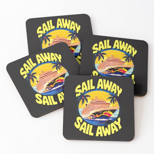 Item preview, Sail Away Sail Away: Tropical Cruise Ship Adventure For Travel Enthusiasts designed and sold by elynne9.