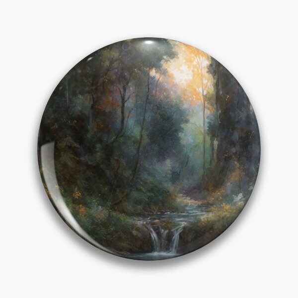 Item preview, Serenity at Dawn: An Enchanted Forest designed and sold by ShroomSquirrel.