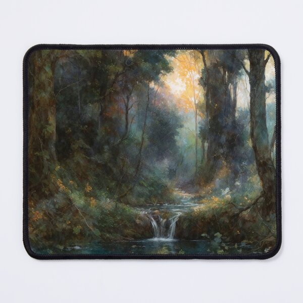 Item preview, Serenity at Dawn: An Enchanted Forest designed and sold by ShroomSquirrel.
