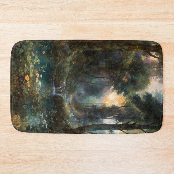 Item preview, Serenity at Dawn: An Enchanted Forest designed and sold by ShroomSquirrel.