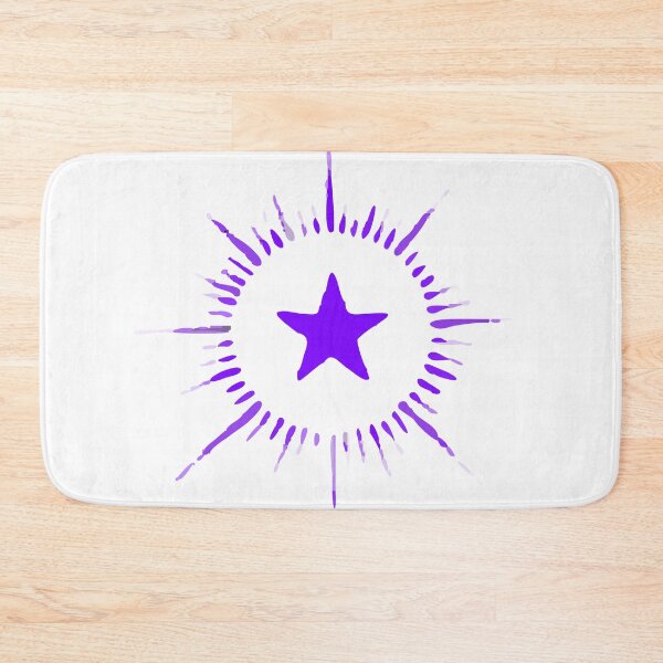 Item preview, Purple Star Sticker for Bullet Journaling – Sparkle and Shine designed and sold by QuteStuffHere.