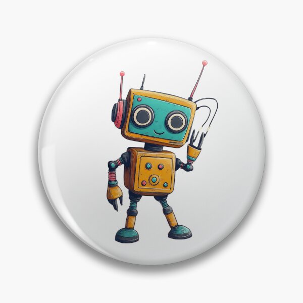 Item preview, Playful Robo designed and sold by NomadicDreamer.