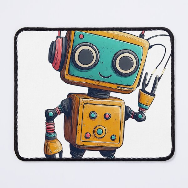 Item preview, Playful Robo designed and sold by NomadicDreamer.