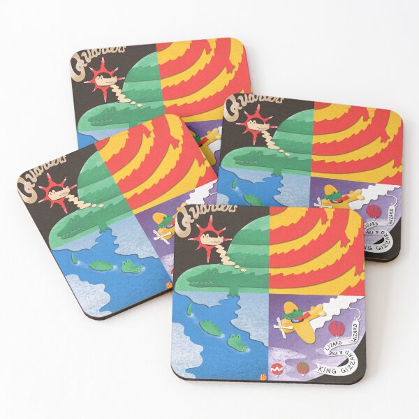 Item preview, King Gizzard and the Lizard Wizard: Paper Quarters Album Cover designed and sold by snailychan.
