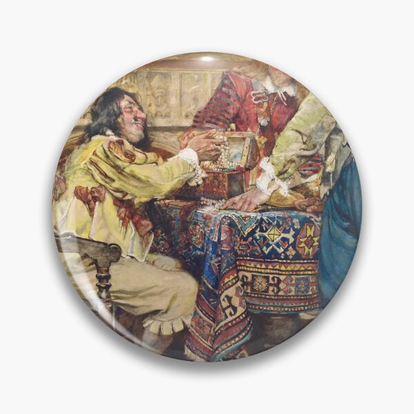 Item preview,  The bribe - Edgar Bundy (1862-1922) designed and sold by Vintage Designs +.