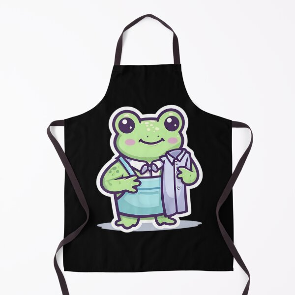 Item preview, A Cute Drycleaner Frog designed and sold by DWorriBHappi.