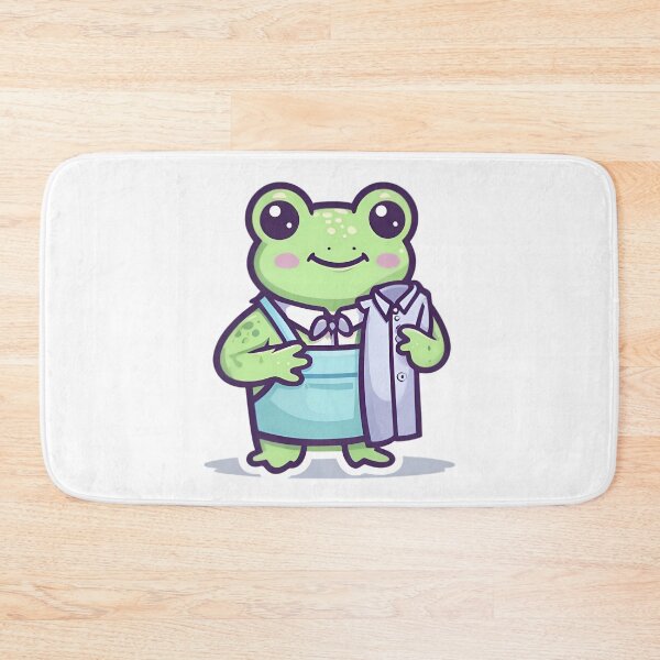 Item preview, A Cute Drycleaner Frog designed and sold by DWorriBHappi.