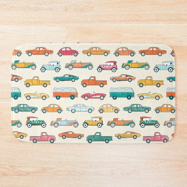 Item preview, Cute Retro Cars - Barbie Colors designed and sold by TigaTiga.