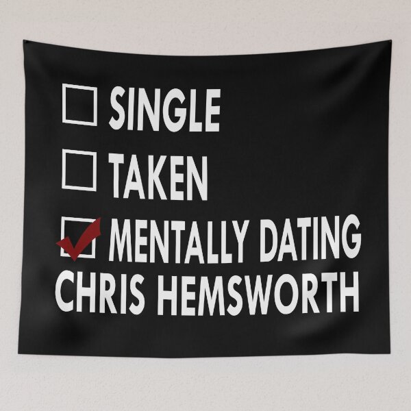 Item preview, Dating Chris Hemsworth designed and sold by Sasya.