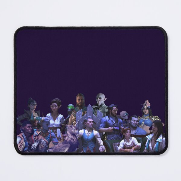 Item preview, New & Old Friends Dragon Age Veilguard transparent background designed and sold by Heralds Rest Book Store.