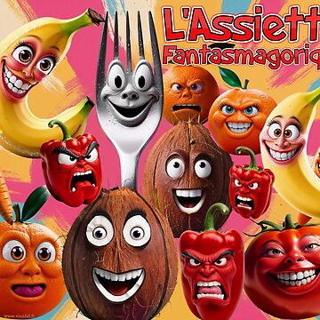 Aperçu de l'œuvre L'Assiette Fantasmagorique. de Vinidal