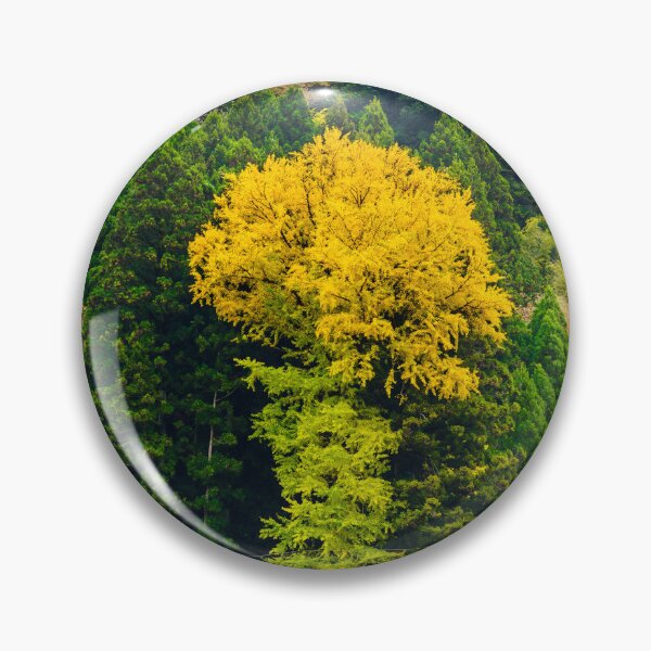 Item preview, Lone Yellow Ginkgo Tree designed and sold by Pix4Japan.