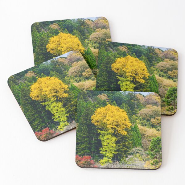Item preview, Lone Yellow Ginkgo Tree designed and sold by Pix4Japan.