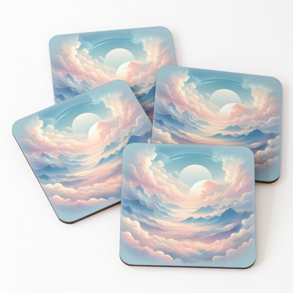 Item preview, Paisaje relajante en tonos pastel con estilo pictórico designed and sold by Eiadlight.