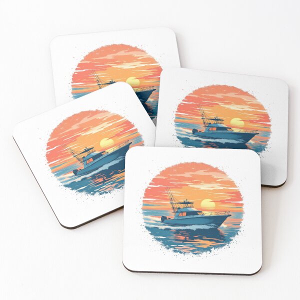 Item preview, sunset boat designed and sold by jkrphoto.