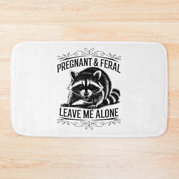 Item preview, Pregnant and Feral designed and sold by Angry Swan Designs.